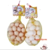 Set 10 quả trứng gà giả nhựa trắng mô hình chuồng ấp, dạy vẽ, giá 13.000đ