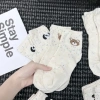 Set 10 tất nữ cổ cao hoạ tiết gấu nơ tim cherry - Đẹp dễ thương, giá 68.600đ 9