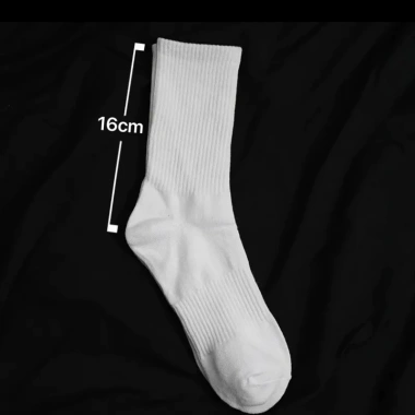 Sét 10 Tất vớ nam nữ cổ cao trung cổ, trắng đen, cotton dệt kim, giá chỉ 28.000 VND 8 Sét 10 Tất vớ nam nữ cổ cao trung cổ, trắng đen, cotton dệt kim, giá chỉ 28.000 VND 8