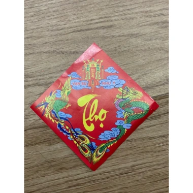 Set 10 tem chữ Tết dán bánh trưng, dưa hấu - Trang trí đồ Tết Thái Sơn VN 14.300₫