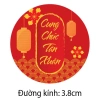 Set 10 tem chữ Tết dán trang trí hộp quà, lọ hũ, bánh kẹo, túi giấy - Giá chỉ 9.000₫ 3