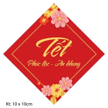 Set 10 tem chữ Tết dán trang trí hộp quà, lọ hũ, bánh kẹo, túi giấy - Giá chỉ 9.000₫ 7 Set 10 tem chữ Tết dán trang trí hộp quà, lọ hũ, bánh kẹo, túi giấy - Giá chỉ 9.000₫ 7