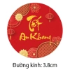 Set 10 tem chữ Tết dán trang trí hộp quà, lọ hũ, bánh kẹo, túi giấy - Giá chỉ 9.000₫ 9