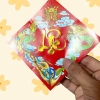 Set 10 tem Tết Lộc Phúc 9x9cm không keo Dán bánh chưng, pháo giấy, dưa hấu Giá 9.900₫ 9