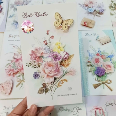 Set 10 thiệp chúc mừng 3D in nổi kim tuyến và phong bì, 20/11, 8/3, Valentine - 24.500₫ 3 Set 10 thiệp chúc mừng 3D in nổi kim tuyến và phong bì, 20/11, 8/3, Valentine - 24.500₫ 3