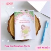 Set 10 thiệp chúc mừng 8/3 20/10 siêu xinh, thiết kế dễ thương 16x13cm giá 29.000 4