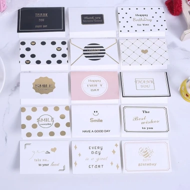 Set 10 Thiệp Chúc Mừng - Thiệp Sinh Nhật, Lễ, Cảm Ơn, Quà Tặng Giá 22.000 VNĐ 4