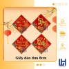 Set 10 tờ chữ dán Tết, dừa hấu, trái cây, bàn thờ, giá 22.000đ, đa dạng mẫu