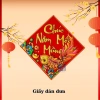 Set 10 tờ chữ dán Tết, dừa hấu, trái cây, bàn thờ, giá 22.000đ, đa dạng mẫu 10