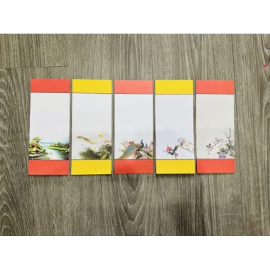 Sét 10 tờ giấy viết thư pháp đủ mẫu đủ kích thước - giá chỉ 15.000đ, không kèm trục treo 2