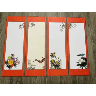 Sét 10 tờ giấy viết thư pháp đủ mẫu đủ kích thước - giá chỉ 15.000đ, không kèm trục treo 5
