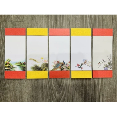 Sét 10 tờ giấy viết thư pháp đủ mẫu đủ kích thước - giá chỉ 15.000đ, không kèm trục treo 8