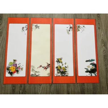 Sét 10 tờ giấy viết thư pháp đủ mẫu đủ kích thước - giá chỉ 15.000đ, không kèm trục treo 9