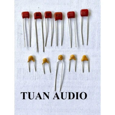 Set 10 tụ không phân cực CBB TANTAN - Giá 7.626 VND, chất lượng cao, DIY điện tử 2