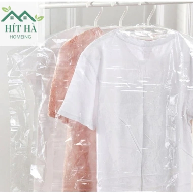 Set 10 Túi Bóng Nhựa Dẻo PP Đựng Chăn Màn, Quần Áo, Bảo Vệ Chống Bụi, Treo Vest & Váy 9