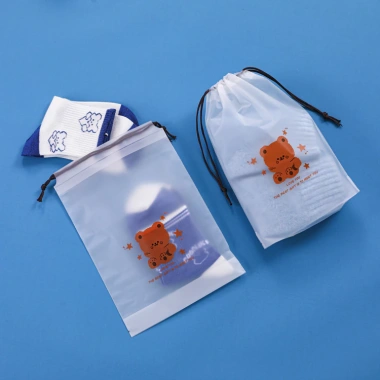 Set 10 Túi Dây Rút Peva Trong Suốt Đựng Trang Điểm, Quần Áo, Giày Giá Ưu Đãi 35k 3 Set 10 Túi Dây Rút Peva Trong Suốt Đựng Trang Điểm, Quần Áo, Giày Giá Ưu Đãi 35k 3