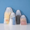 Set 10 Túi Dây Rút Peva Trong Suốt Đựng Trang Điểm, Quần Áo, Giày Giá Ưu Đãi 35k 4
