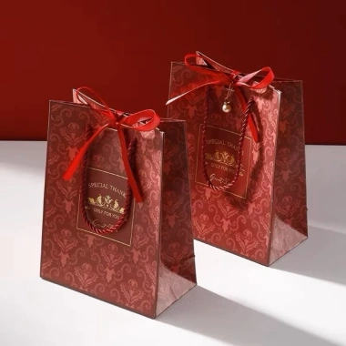 Set 10 túi giấy đựng quà sang trọng - túi quà cảm ơn, túi mỹ phẩm, giảm 20%
