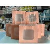 Set 10 Túi Giấy Mặt Kính Mika Đựng Hoa Quà Tặng 20x21x10cm Ưu Đãi 50.400 VND 7