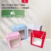 Set 10 Túi Hộp Giấy Mặt Kính Mica Quai Nhựa Chắc Chắn – Quà Tết, Valentine, Sinh Nhật Giá Ưu Đãi 2