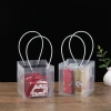 Set 10 túi nhựa mica vuông trong suốt đa kích thước - Đựng giỏ quà Tết, phụ kiện