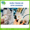 Set 100 Cái Khẩu Trang KF94 UNI MASK 4 Lớp Kháng Khuẩn 4D Hàn Quốc Lọc Bụi Mịn Chống UV Giá 50.000 VND 9
