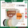 Set 100 chiếc Khẩu Trang 9A JULI 5 lớp Form To – Chống Nắng, Che Toàn Mặt, Ngăn UV và Khói Bụi – Giá ưu đãi 85.000₫