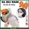 Set 100 chiếc Khẩu Trang 9A JULI 5 lớp Form To – Chống Nắng, Che Toàn Mặt, Ngăn UV và Khói Bụi – Giá ưu đãi 85.000₫ 4