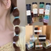 Set 100 Dây Buộc Tóc Cao Su Co Giãn Thời Trang Hàn Quốc - Giá ưu đãi 23.000 VND 2