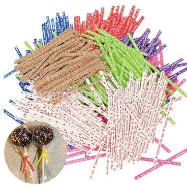 Set 100 Dây Buộc Túi Bánh Kẹo 10cm Xinh Xắn - Giá ưu đãi 24.750 VND