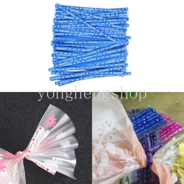 Set 100 Dây Buộc Túi Bánh Kẹo 10cm Xinh Xắn - Giá ưu đãi 24.750 VND