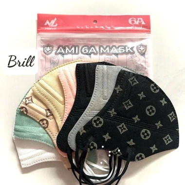 Set 100 khẩu trang 6a Ami - Ngăn vi khuẩn, tia UV, bụi mịn, giá chỉ 50.000đ