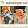 Set 100 khẩu trang 9A JULI 5 lớp form to Chống nắng UV, khói bụi, bảo vệ mặt, 72.000đ 2