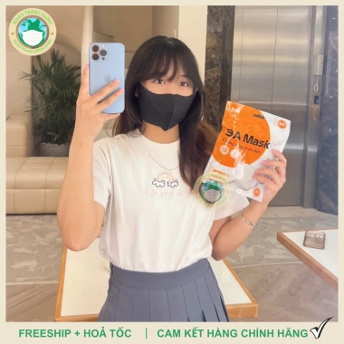 Set 100 khẩu trang 9A JULI 5 lớp form to Chống nắng UV, khói bụi, bảo vệ mặt, 72.000đ 9 Set 100 khẩu trang 9A JULI 5 lớp form to Chống nắng UV, khói bụi, bảo vệ mặt, 72.000đ 9