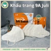 Set 100 khẩu trang 9A JULI 5 lớp form to Chống nắng UV, khói bụi, bảo vệ mặt, 72.000đ 10