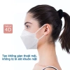 Set 100 khẩu trang KF94 4D chống giọt bắn, vi khuẩn, bụi mịn, túi zip - 79.000 VND 4