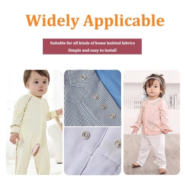 Set 100 Nút Bấm Kim Loại Siêu Bền Dùng Cho May Vá DIY - Giá Chỉ 41.250 VND