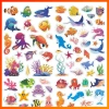 Set 100 sticker đại dương dễ thương - Decal dán trang trí học tập cho bé, chỉ 30.000đ
