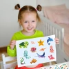 Set 100 sticker đại dương dễ thương - Decal dán trang trí học tập cho bé, chỉ 30.000đ 4