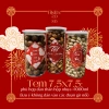 Set 100 tem Tết đa dạng size - giảm 10% khi mua 20, tem dán hộp quà, decal nhãn dán 4