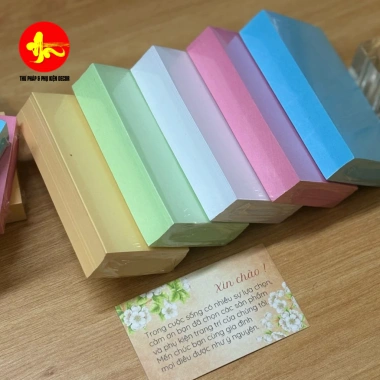 Set 100 thẻ ghi chú viết thư pháp, flashcard trang trí - Giá chỉ 34.000₫, ưu đãi giảm giá