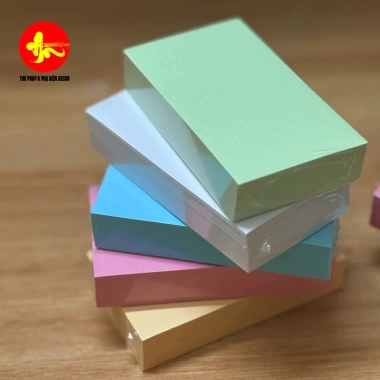 Set 100 thẻ ghi chú viết thư pháp, flashcard trang trí - Giá chỉ 34.000₫, ưu đãi giảm giá