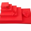 Sét 100 tờ giấy đỏ mỹ thuật Origami – Gấp hạc, hoa, quạt, giá ưu đãi 10.780 VND 2