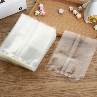 Set 100 Túi Đựng Bánh Cookie, Bánh Quy, Trà Hoa Trong Suốt – Nhiều Kích Thước, Giá Chỉ 15.000đ 3