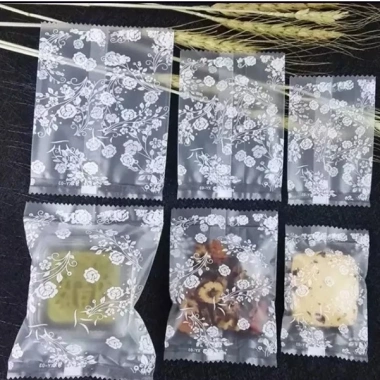 Set 100 Túi Đựng Bánh Cookie, Bánh Quy, Trà Hoa, Túi Trắng Mờ HOA HỒNG, Nhiều Kích Thước, Giá Ưu Đãi 16.000₫ 2