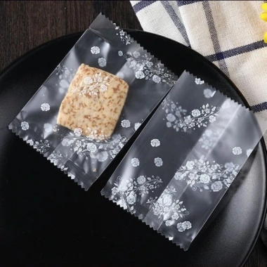 Set 100 Túi Đựng Bánh Cookie, Bánh Quy, Trà Hoa, Túi Trắng Mờ HOA HỒNG, Nhiều Kích Thước, Giá Ưu Đãi 16.000₫ 4