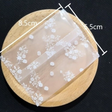 Set 100 Túi Đựng Bánh Cookie, Bánh Quy, Trà Hoa, Túi Trắng Mờ HOA HỒNG, Nhiều Kích Thước, Giá Ưu Đãi 16.000₫ 10