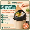 Set 100 Túi Đựng Rác Dây Rút Dalong 50x45cm Dày Dai, Quai Nhựa - Giá 25.000 VNĐ 4