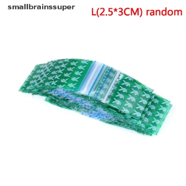 Set 100 túi khóa zip nhỏ gọn đa kích cỡ 1.6*2-3*4cm - Giá chỉ 44.110₫, giá gốc 56.902₫ 10