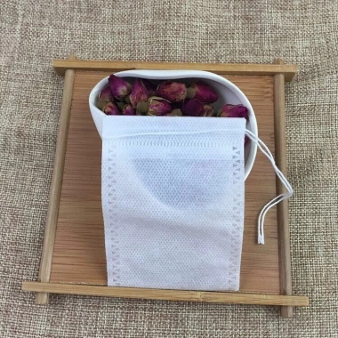 Set 100 túi lọc trà, cà phê, thảo dược dây rút không dệt - Tiện lợi, chỉ 22.000đ